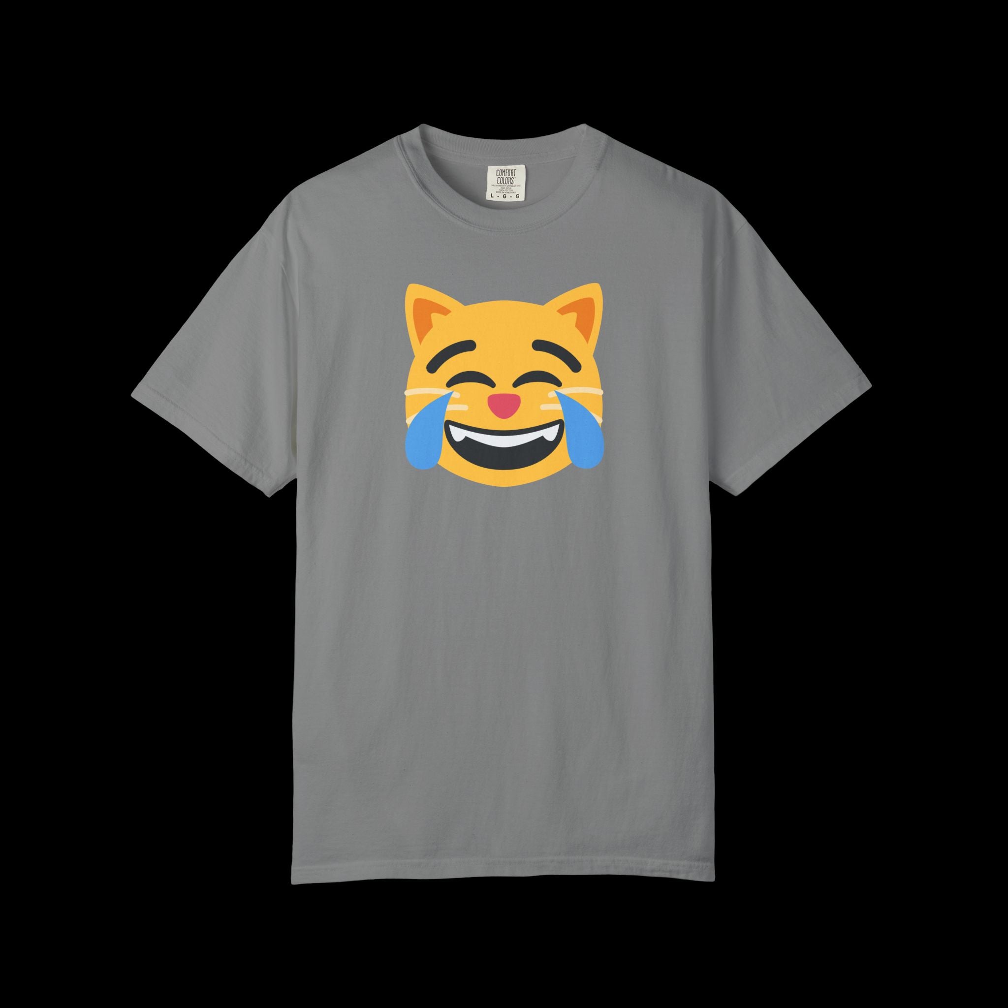 Laughing Cat T-Shirt - Multicolor