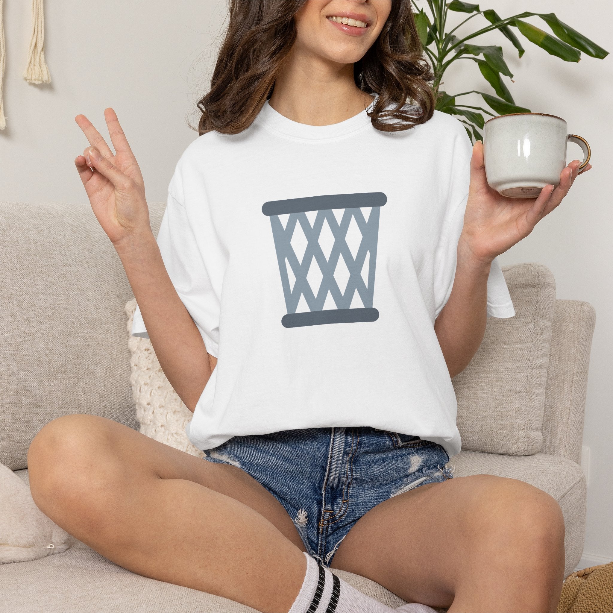 Trashcan T-Shirt - White