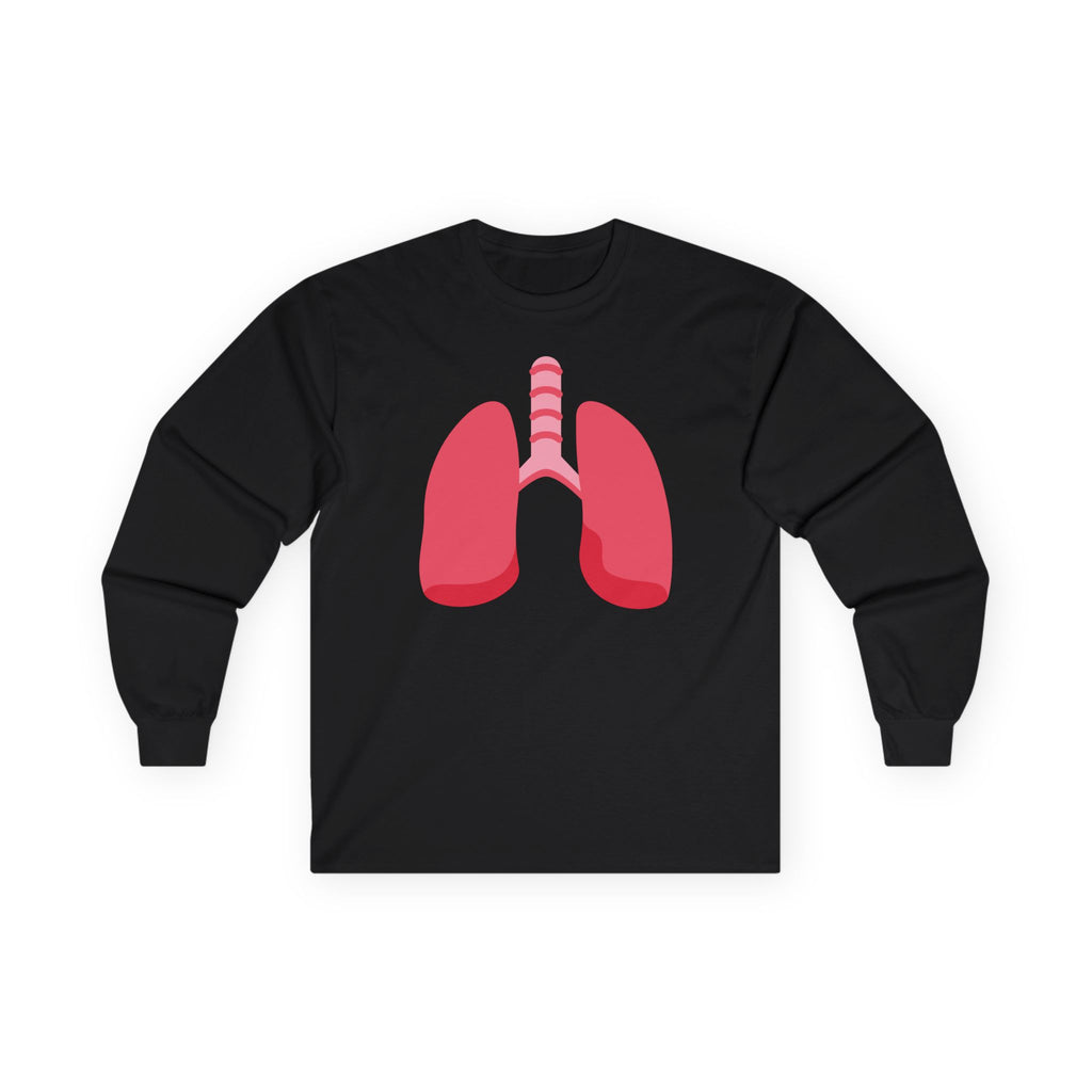 Lung Long Sleeve Tee - Black