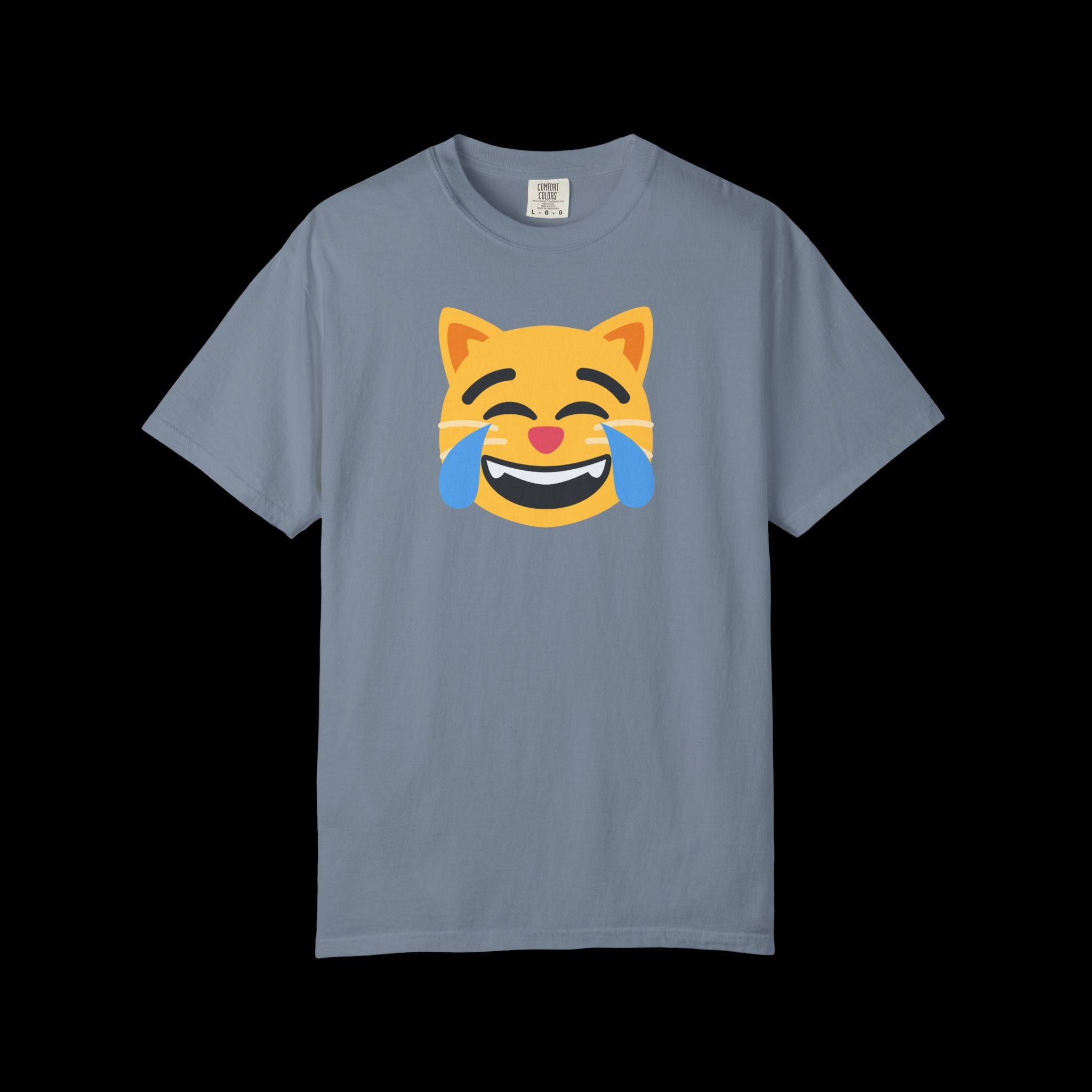 Laughing Cat T-Shirt - Multicolor