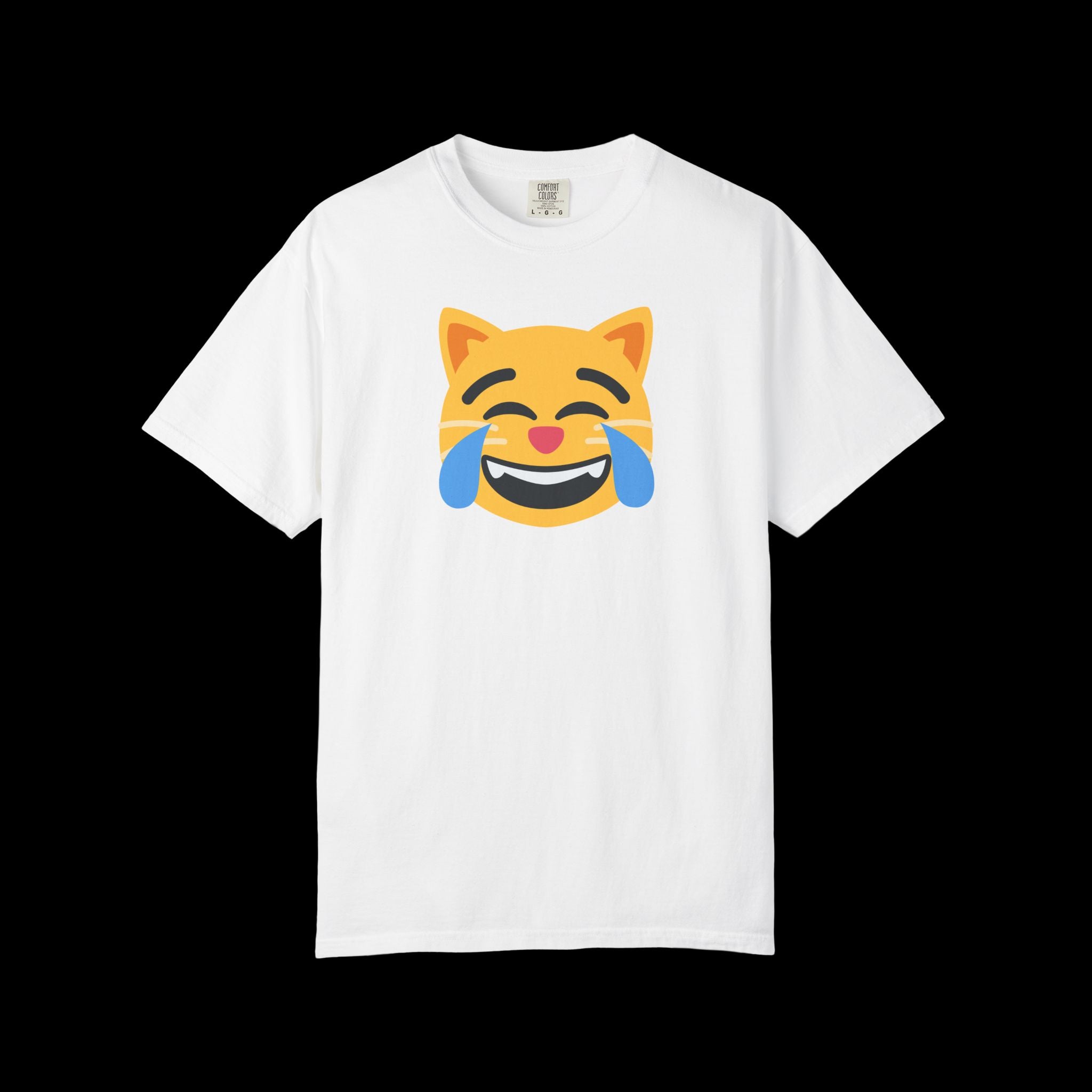 Laughing Cat T-Shirt - Multicolor