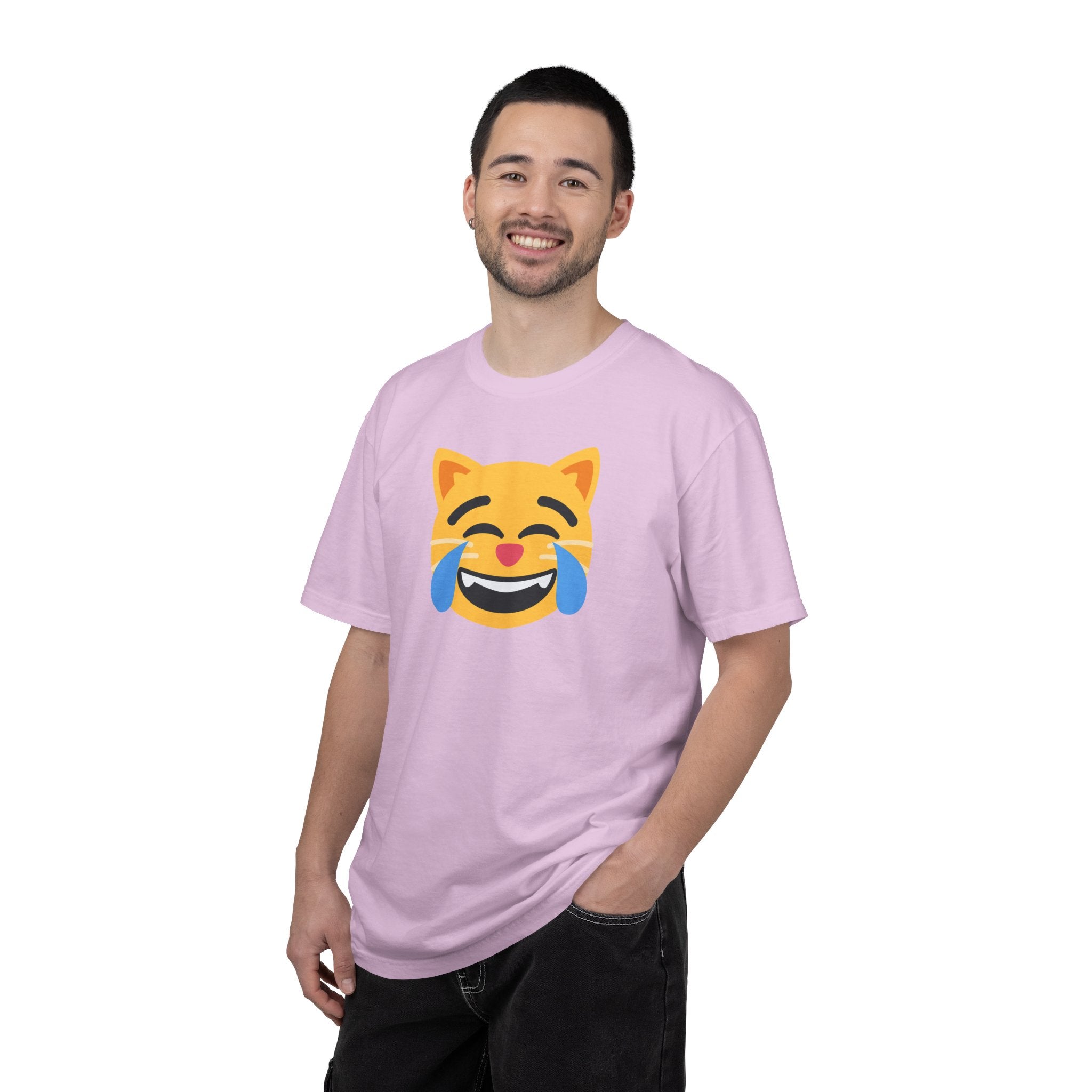 Laughing Cat T-Shirt - Multicolor