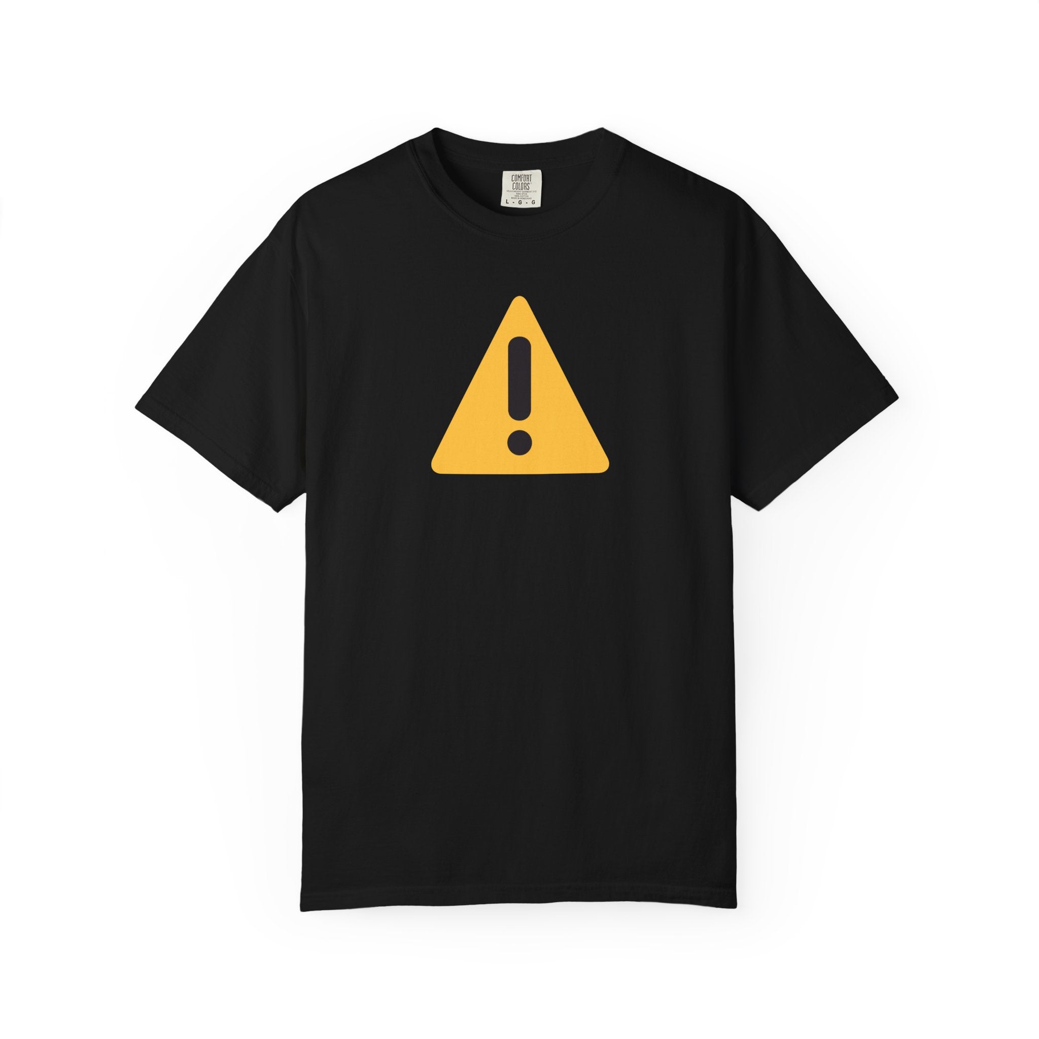 Warning T-Shirt - Black
