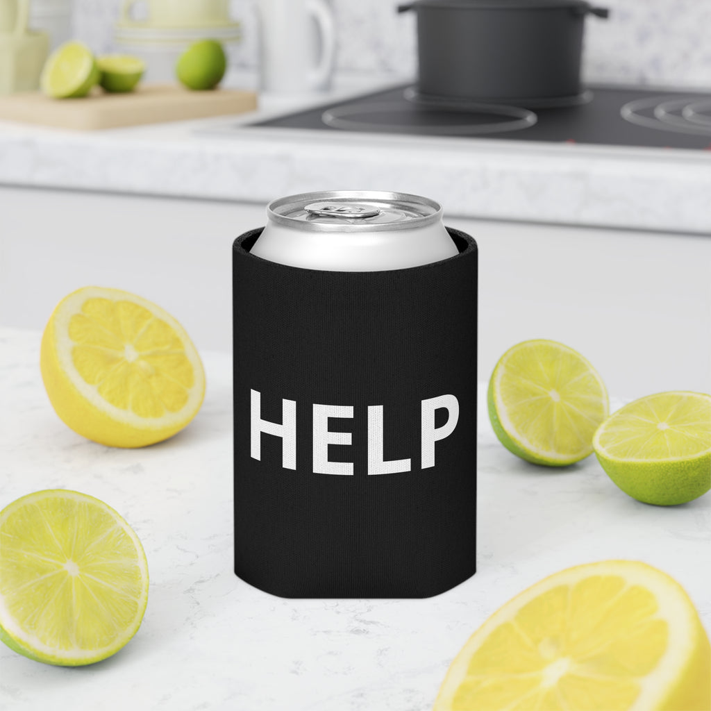 HELP Can Cooler - Black