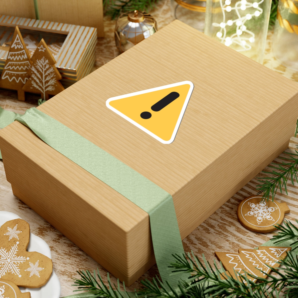Warning Triangle Sticker