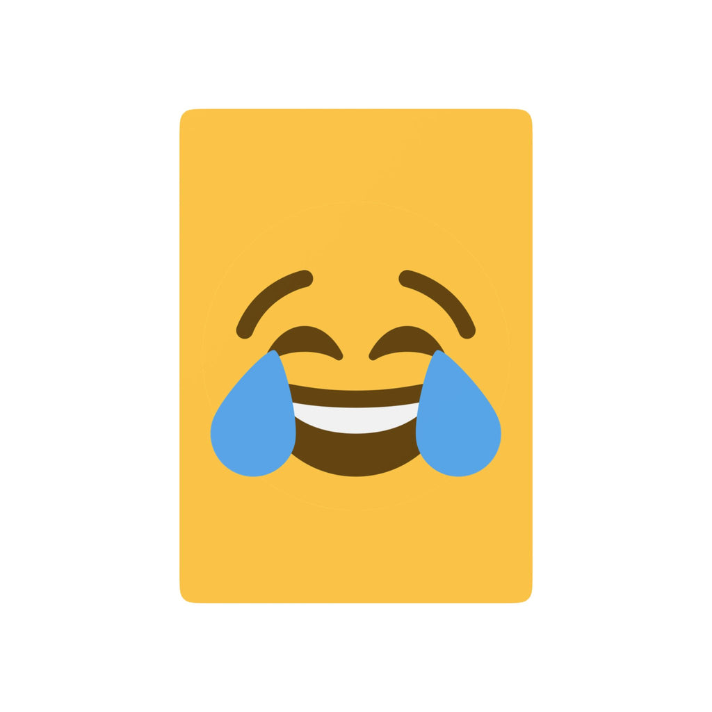 Laughing Emoji Poker Playing Cards