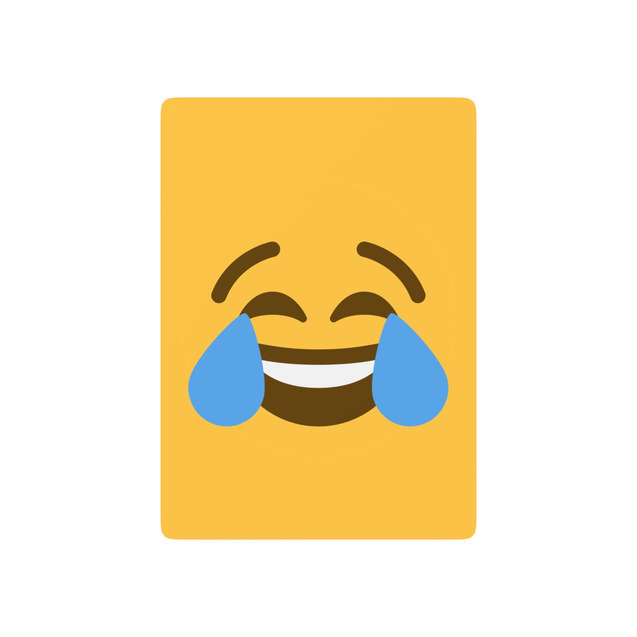 Laughing Emoji Poker Playing Cards