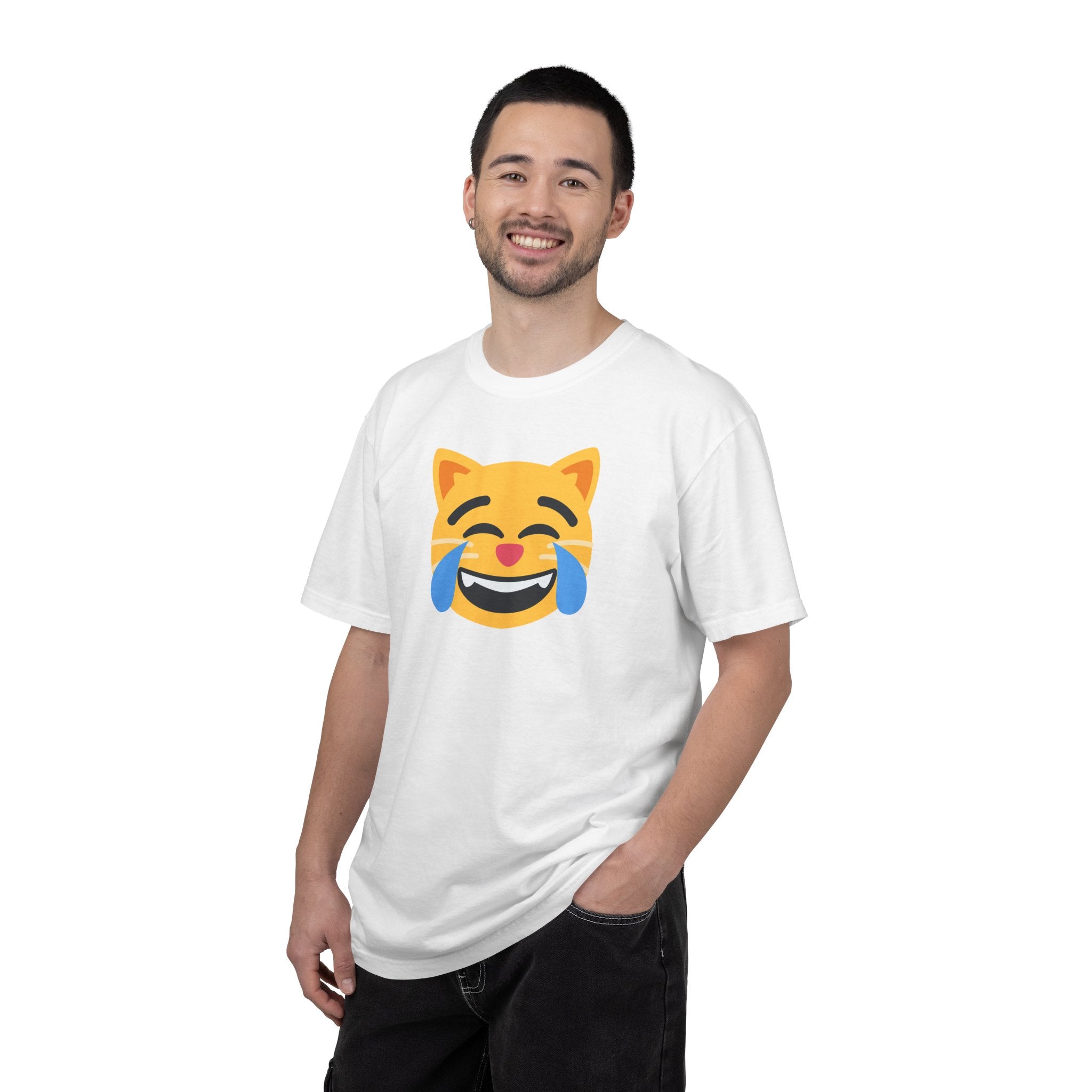 Laughing Cat T-Shirt - Multicolor