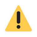 Warning Triangle Sticker