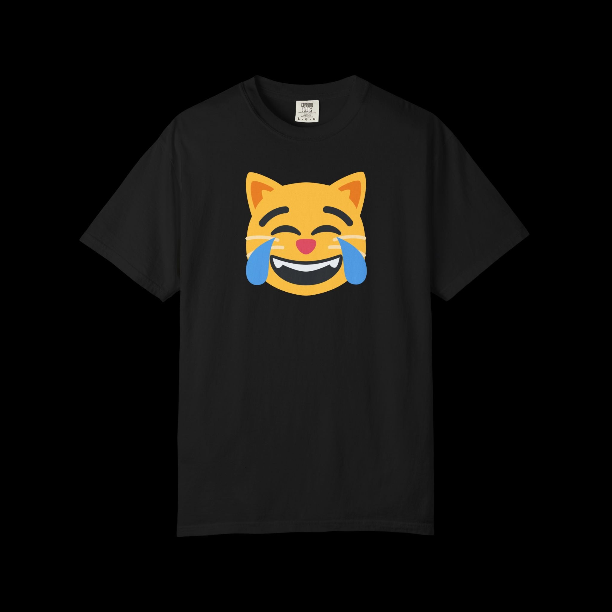 Laughing Cat T-Shirt - Multicolor