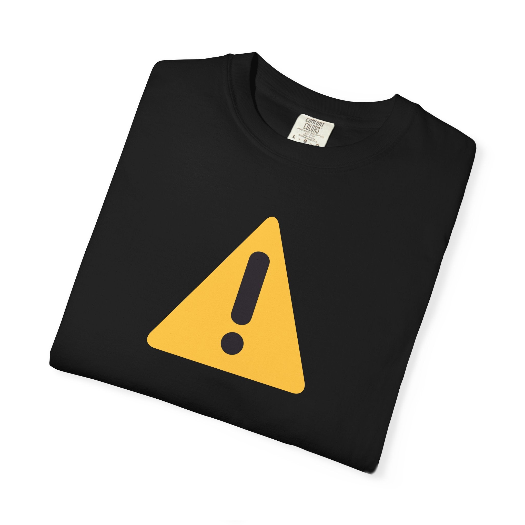 Warning T-Shirt - Black