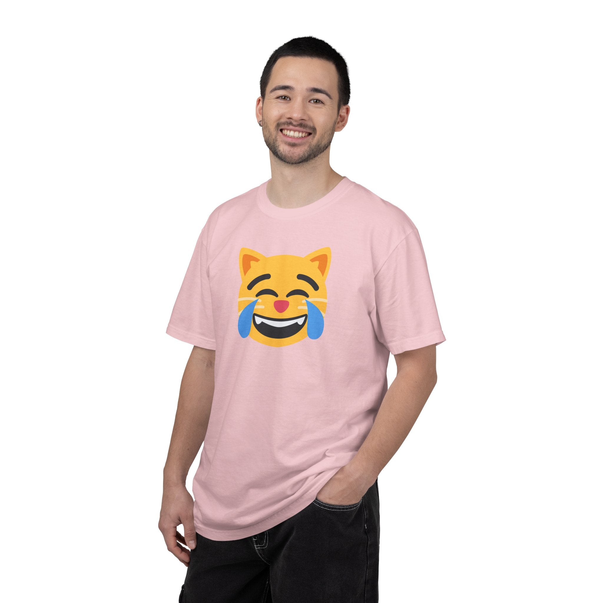 Laughing Cat T-Shirt - Multicolor