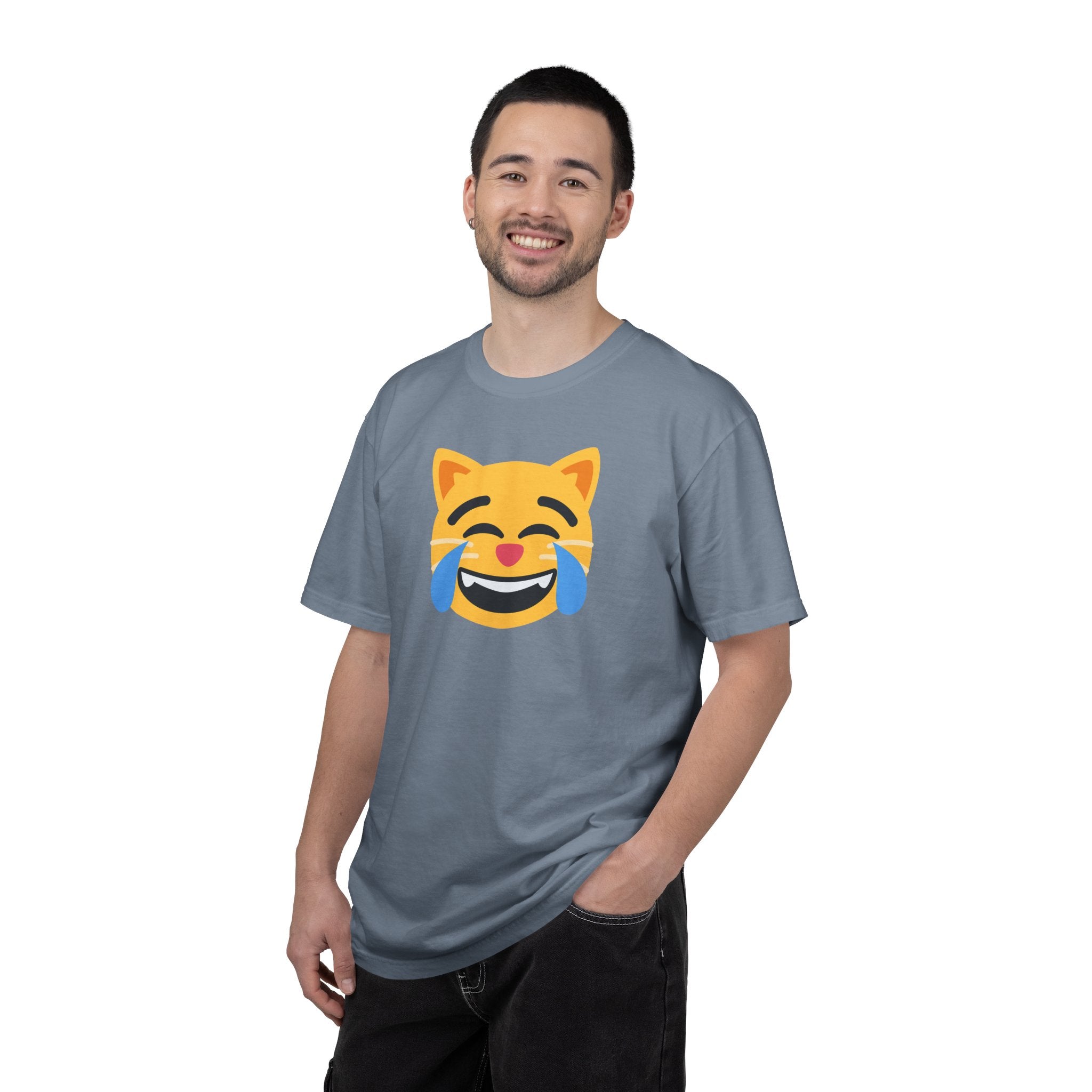 Laughing Cat T-Shirt - Multicolor